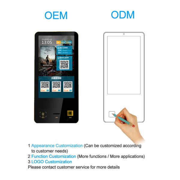 21.5 24 32 43 Inch Self Service Cinema Ticket Vending Machine With Barcode Scanner
