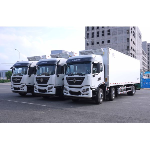 HUASHENGTHERMO X-28 Top-Mounted Van Refrigeration System with Direct Engine Drive, Eco-Friendly R404A Refrigerant, and Corrosion-Resistant FRP Casing