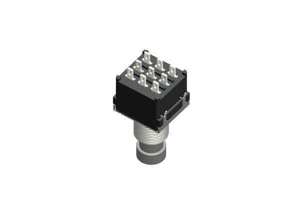 SF17011M ON ON Guitar Pedal Footswitch 9 Terminal Vertical Mounting