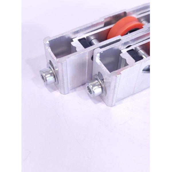 BROWN High Load Bearing Door Window Roller For Aluminum and Zinc Alloy