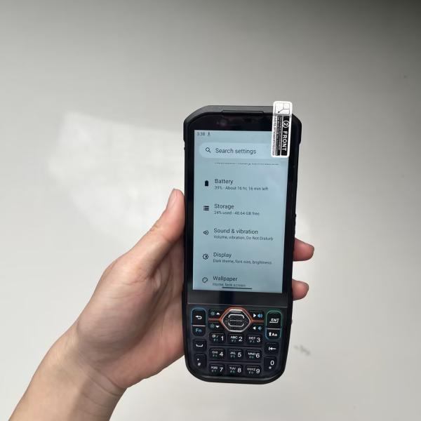 64GB Rom Hand Held Terminal Device 4.2 Inch Barcode Pda Scanner 2.4GHz / 5GHz