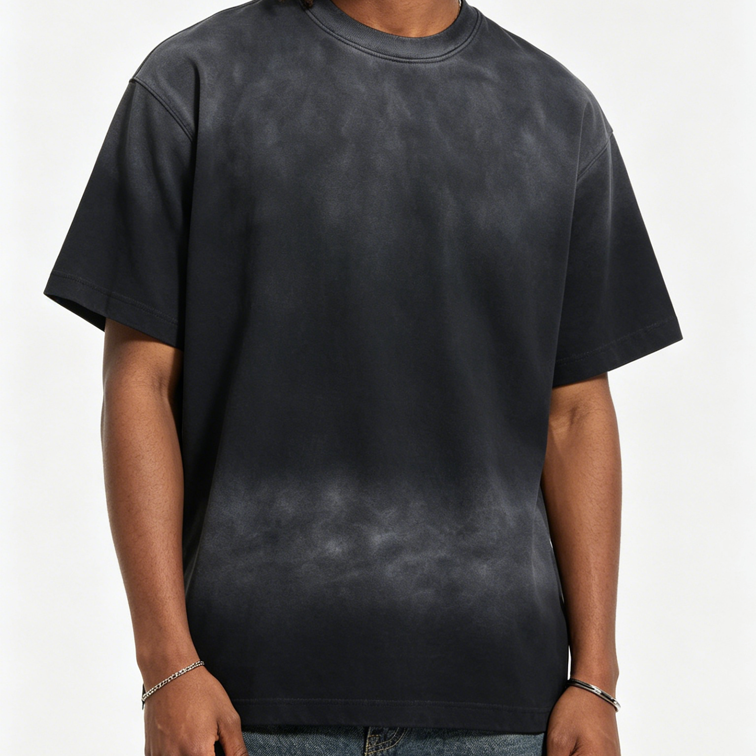 Horse Print Distressed Vintage Tee Oversized Summer Casual T Shirt Unisex