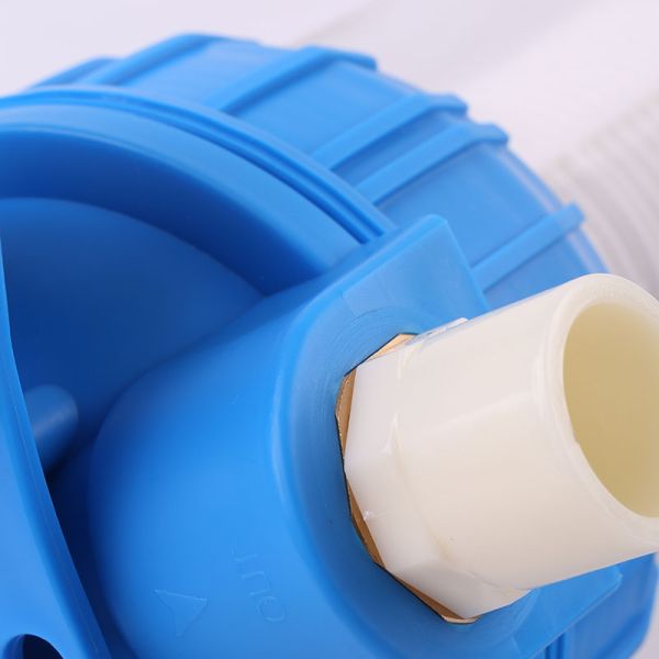 Round Blue Chicken Feeder - Standard Weight Poultry Feeding Accessory