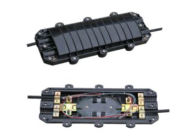 Os fechamentos fixados na parede da tala da fibra da rede do acesso de FTTH com 4pcs cabografam portos