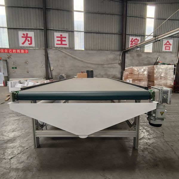 Design Automatic Feeding and Unloading CNC Router Machine with Conveyor Platform