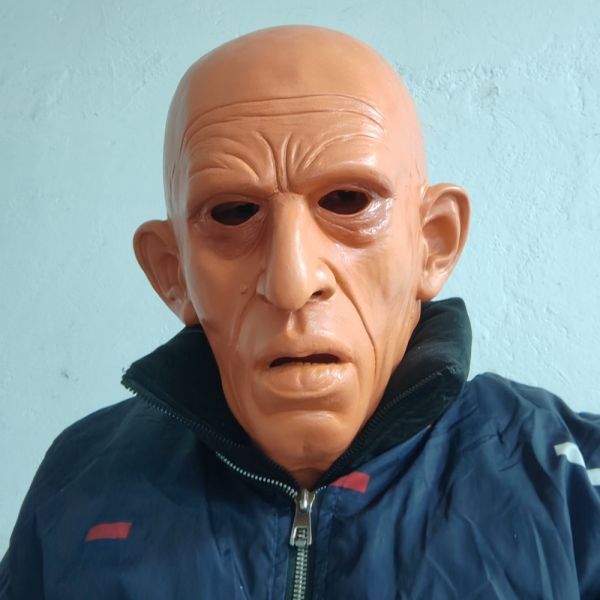 Latex Movie Mask for Authentic Character Looks - One Size Fits Most and Lightweight at 160g