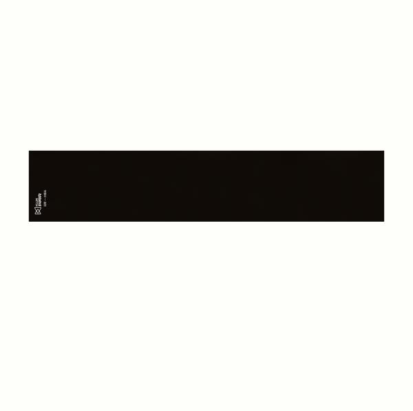 High Gloss Pearl Black Sprayed Architectural Aluminium Profiles  1.5mm Thickness
