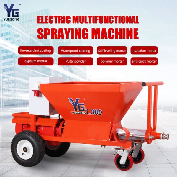 Tunnel Fire Prevention Heavy Anti-Corrosion Engineering Steel Structure Floor Mortar Waterproof Grout Spraying Machin