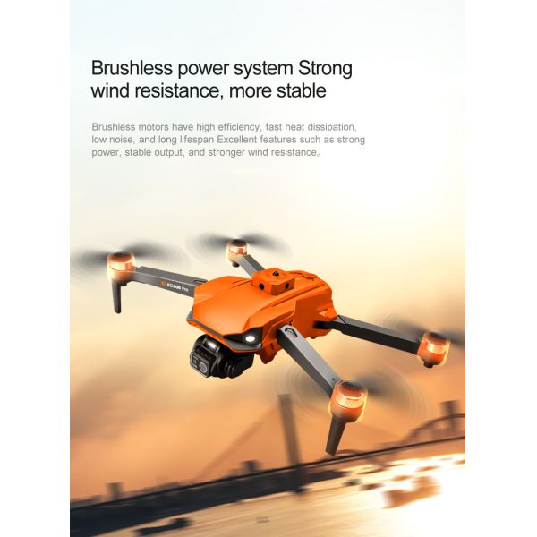 OEM Logo Rg608 Pro Rc Quadcopter Helicopter Air Hover Height Fixed 2.4g Wifi Fpv Optical Flow Shooting Brushless Drone Dron