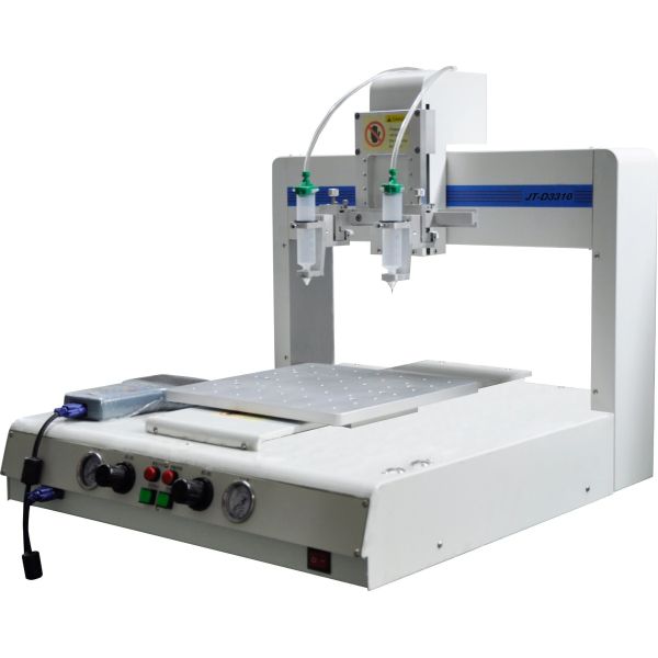 350W machine de distribution de colle époxy écran LCD 4 axes