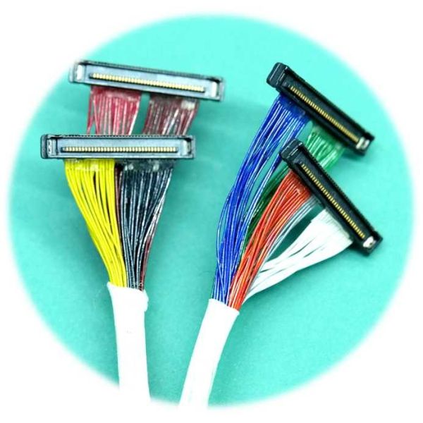 Ultrasound machine Medical Wire Harness Solid Automotive Coaxial Cable Assemblies