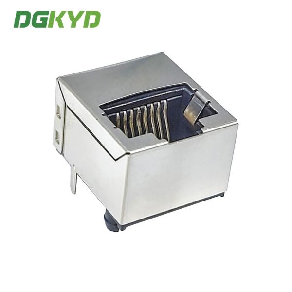 O jaque fêmea do LAN rj45 da entrada vertical da altura 12mm de KRJ-1808NL integrou o Magnetics HY951180A compatível