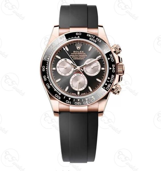 Daytona oro rosa cronógrafo esfera oyster brazalete caja papeles 116508