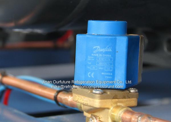 Cremalheiras de mantimento frescas do compressor da paralela da unidade do compressor da sala fria da carne