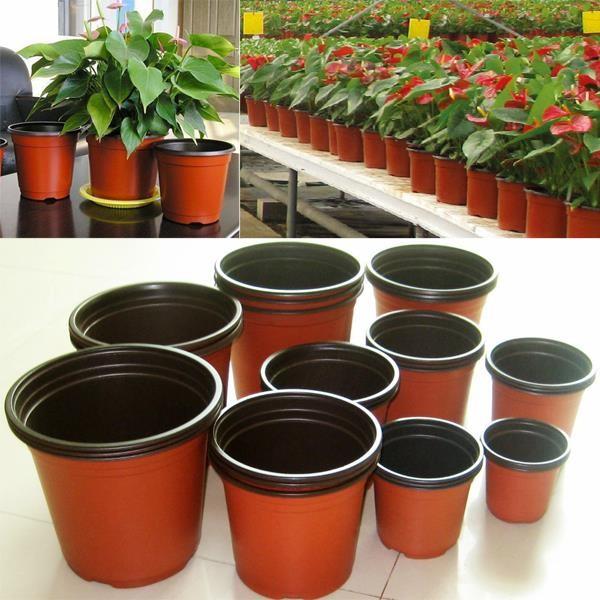 Plastic taobao garden flower plastic pot with great price