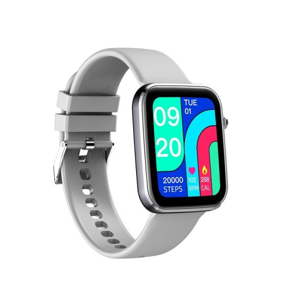 1.75 Inch Waterproof Fitness Watch Heart Rate Monitoring Pill Reminder