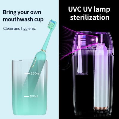 12 Modes UV Sanitizer Electric Toothbrush Intelligent Portable