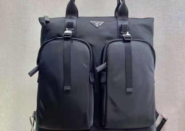 Multi Function Black Nylon Outdoor Sports Backpack High Capicity