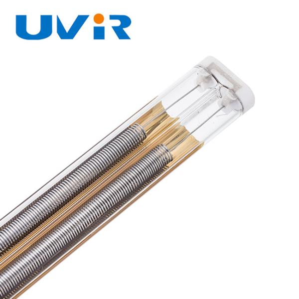 Lampe chauffante infrarouge à ondes moyennes 2500W, quartz, 230V, réponse en 60s