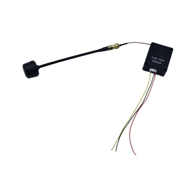 Stable Signal 3.3GHz 3W 200 -3000MW  adjustable Video transmission Drone PFV VTX