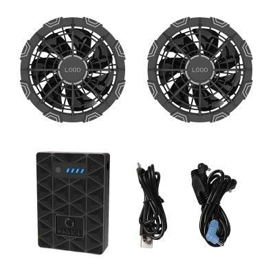 12V Cooling Warming Jacket Battery Kit For Air Conditioned Vests 2000Hour Fan Lifespan