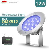 L'eau du fond LED de SMD3535 RVB 500ma met en lumière VDE 12W polissant 316L