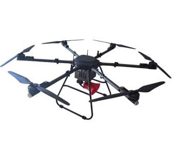 Carga útil 15,2 kg Drone multi-rotor F6-20D 265 minutos de voo Voltagem de trabalho 52V Drone