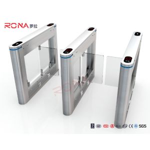 304 Stainless Steel Card Read Swing Arm Barriers Security Pedestrian Control System