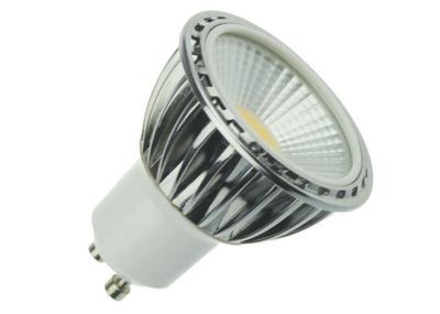 5 Watt COB Warm White LED Lamp , PC Cover GU10 High Lumen LED Lamps 60g