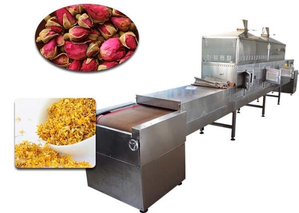 80 Kw Microwave Vacuum Belt Dryer , Microwave Drying Of Fruits And Vegetables