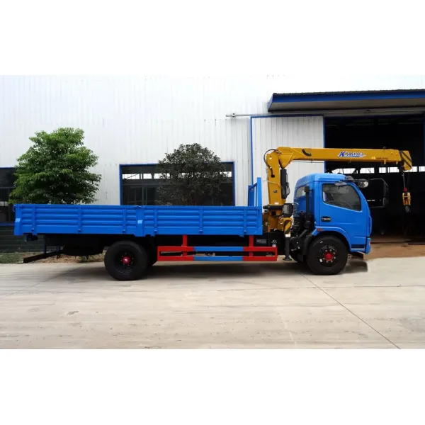 Dongfeng Cargo Truck Crane Four Arm Heavy Duty Crane Truck 3tons-4tons