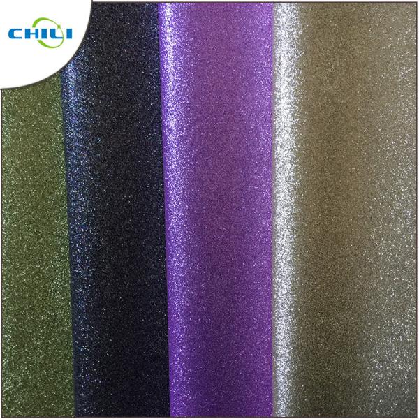 OEM ODM Glitter Fabric Paint , White Glitter Fabric Colorful Wall Covering