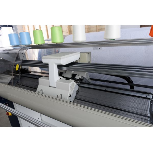 Computerized Plain Sports Collar Cuff Flat Knitting Machine