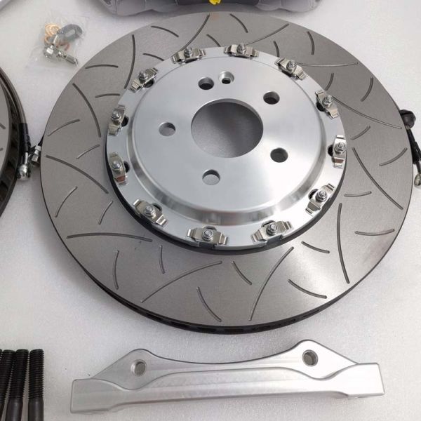 362*32mm Dragon Slot Type III Floating 6 Pot Brake Kit For C117