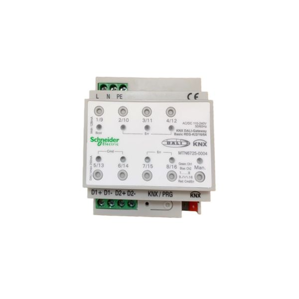 MTN6725-0004 Schneide SpaceLogic KNX DALI Gateway 2 Channel DALI Output