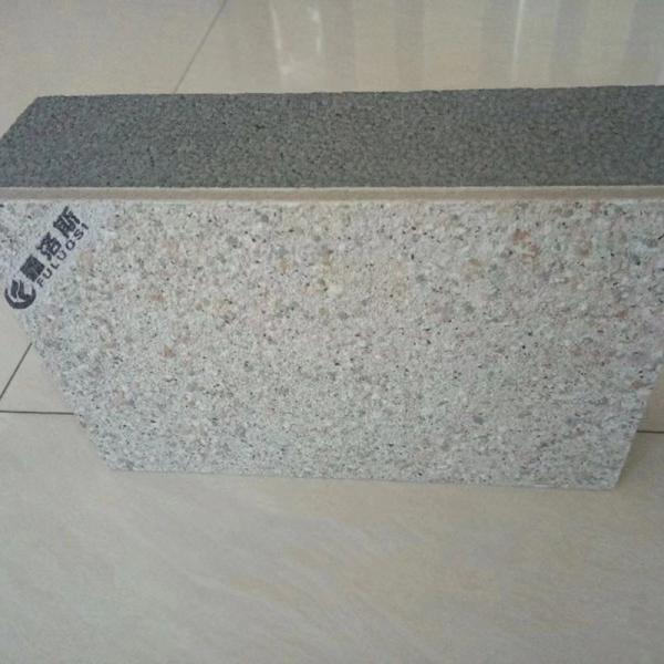 Carved Nonmetal Insulation Decoration Integrated Board / Insulated Composite Panels