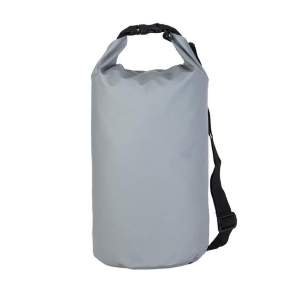 Outdoor PVC Waterproof Dry Bag For Hiking Running Camping 15 Liter Multiple Color