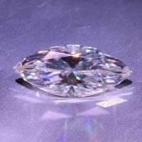Anel de moissanite em forma de pera Custom GRA VVS Mossanite Claridade Solta Moissanite Diamantes Moissanite Pedras preciosas