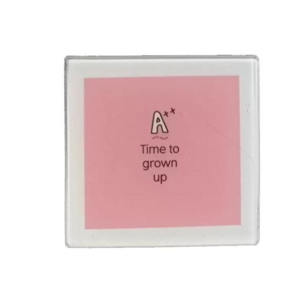 Tempered Glass Square Sublimation Coasters For Sublimation Heat Transfer Printing