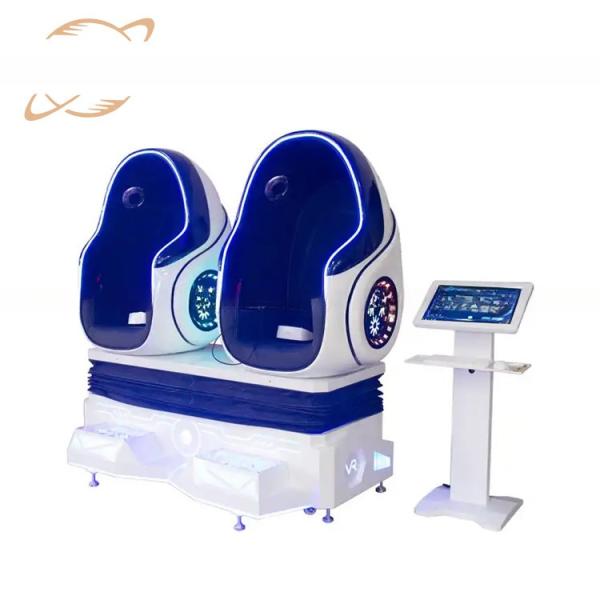Dreamland two players 9d egg vr cinema 2 seats simulator 9d virtual reality 9d vr egg cinema for sale