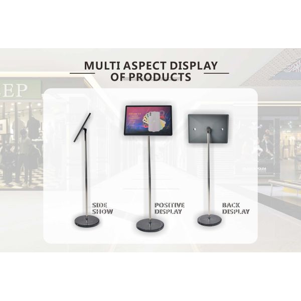 Shopping Mall Poster Board Stand 1290X290mm Advertising Display Equipment