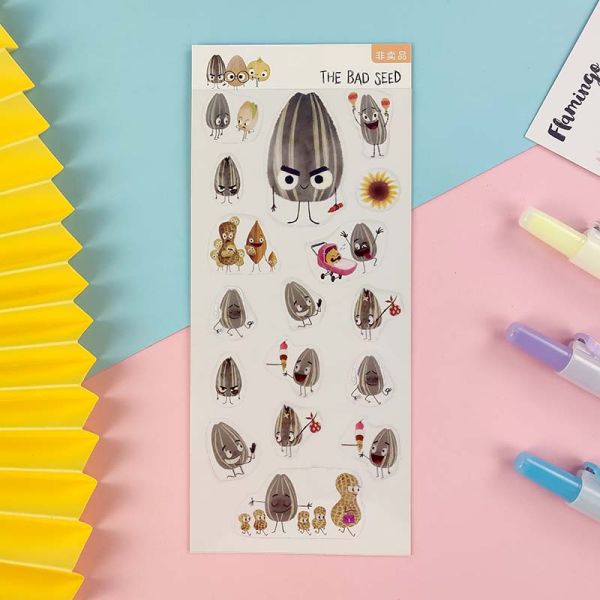 Water Cup Vinyl Cartoon Stickers Spongebob Hot Melt Adhesive