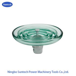 Anti isolador de vidro de alta tensão da poluição 70kN 140kV