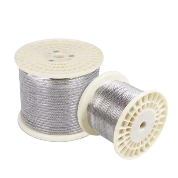 Cable en acier inoxydable 316 12 mm pour balustrade et rails de pont Haute résistance à la traction