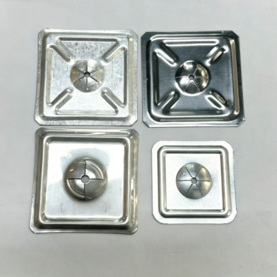 64mmx64mm Stainless Steel Square Self Locking Washer For Fixing Insulation Pin