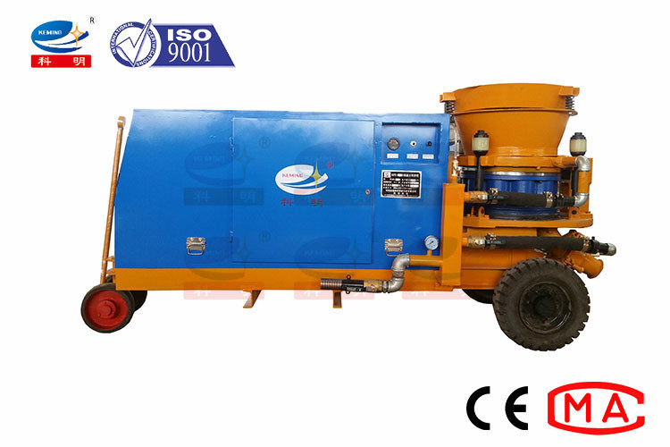 Поддерживать тоннеля машины Shotcrete смешивания Gunite конкретный распыляя сухой