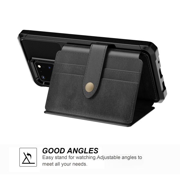 Случай противоударных случаев Samsung защитных отделяемый ретро кожаный