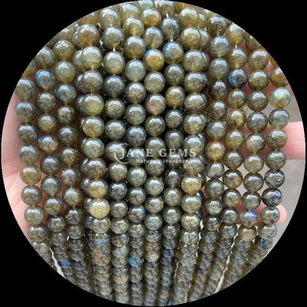 Assorted Color Round Natural Gemstone Beads Ruby Zoisite Apatite for Jewelry Making