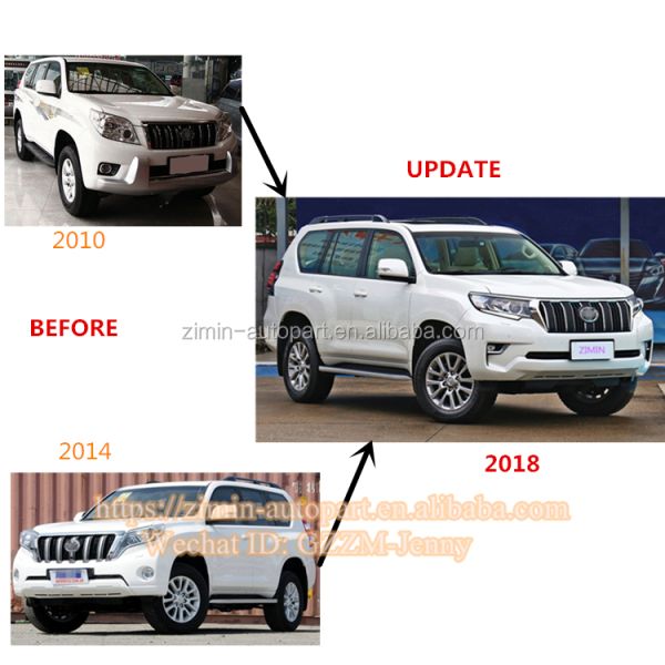 Toyota Hilux Vigo 2008 Модифицированная светодиодная передняя лампа Замена ABS Пластиковая головная лампа