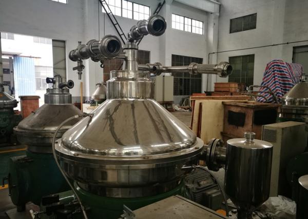 Industrial Centrifuge Disc Oil Separator Continuous Working Without Stop Feeding